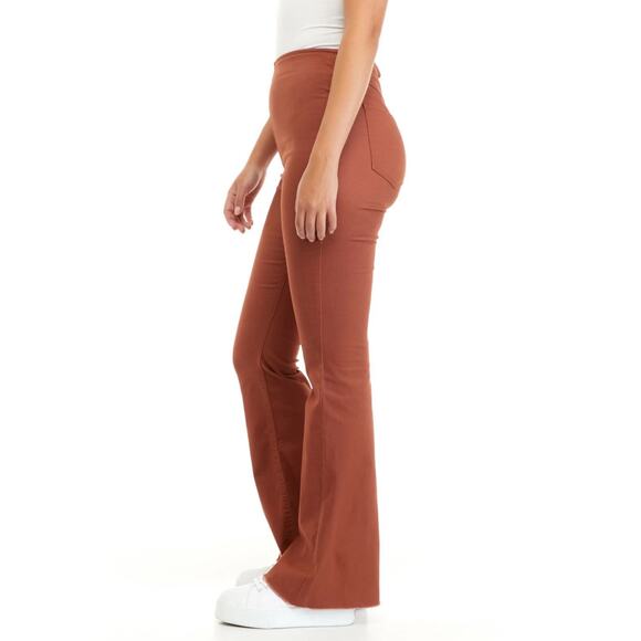 B1G2 FREE 🍁 Tinseltown Flare Leg Pants Size 7 Brown Retro 70s Hippie Festival - Picture 2 of 10